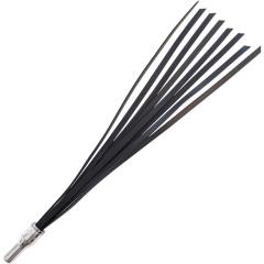 ElectroErotic Neon Wand Electro Whip Attachment, 12 Inch, Black