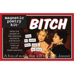 Magnetic Poetry Kit, Bitch Edition