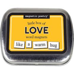 Little Box of Love Word Magnets by Magnetic Poetry