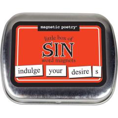 Little Box of Sin Word Magnets