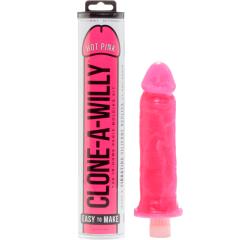 Clone a Willy Vibrating Dildo Kit by Empire Labs, Hot Pink