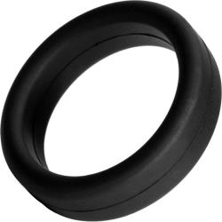 Tantus Super Soft Silicone C-Ring, 1.5 Inch, Black