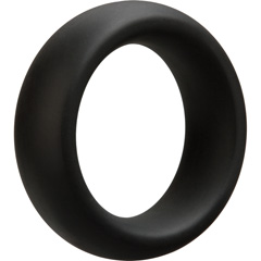 OptiMALE C-Ring Thick Silicone Cock Ring, 40 mm, Black