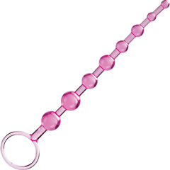 CalExotics First Time Bendable Love Beads, 11 Inch, Pink