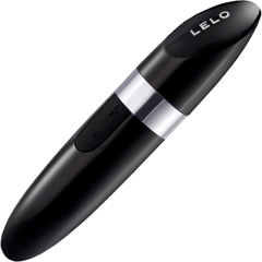 Lelo Mia 2 USB Rechargeable Silicone Lipstick Vibe 4.5 Inch, Black