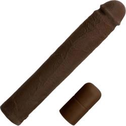 3 Inch Extra Length UltraSKYN Adjustable Penis Xtend It Kit, 9 Inch, Chocolate