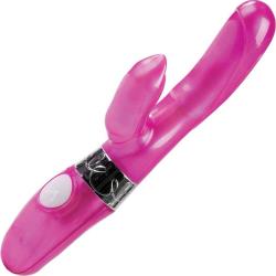 CalExotics Magic Dancer Waterproof Intimate Vibrator, 8.5 Inch, Pink