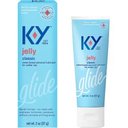 K-Y Brand Jelly Personal Lubricant, 2 oz.Tube