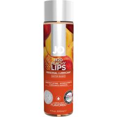 JO H2O Flavored Intimate Lubricant, 4 fl.oz (120 mL), Peachy Lips