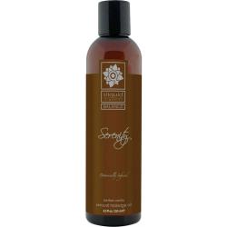 Sliquid Organics Serenity Massage Oil, 8.5 fl.oz (255 mL), Tahitian Vanilla
