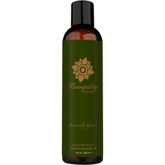 Sliquid Organics Tranquility Massage Oil, 8.5 fl.oz (255 mL), Coconut/Lime/Verbena