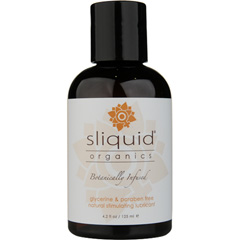 Sliquid Organics Sensation Glycerine Free Stimulating Glide, 4.2 fl.oz (125 mL)