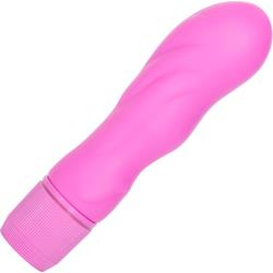 CalExotics First Time Silicone Wave Vibe, 4 Inch, Pink