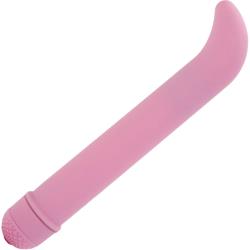 CalExotics First Time Power G Intimate Vibrator, 6.25 Inch, Sassy Pink