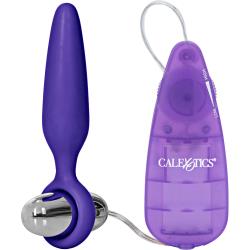 CalExotics Booty Call Booty Glider Vibrating Silicone Probe, 5 Inch, Purple