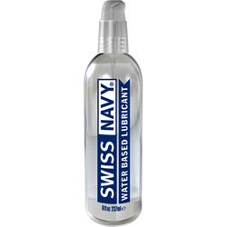 Swiss Navy Water Based Personal Lubricant, 8 fl.oz (236 mL)