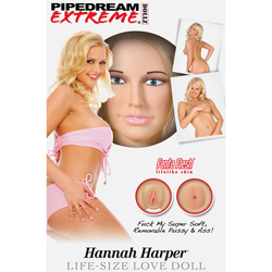 Pipedream Extreme Toyz Hannah Harper Life-Size Love Doll