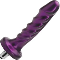 Tantus Echo Premium Silicone Vibrator, 6.5 Inch, Midnight Purple