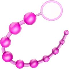 B Yours Basic Anal Beads, 12.75 Inch, Pink
