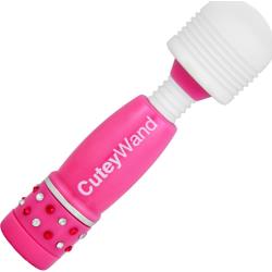 Blush Play with Me Cutey Wand - Vibrating Micro Massager, 4 Inch, Pink