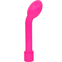 Blush Sexy Things G Slim Petite Satin Touch Vibrator, 6.5 Inch, Pink