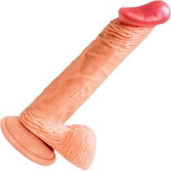Nasstoys LifeLikes Royal Knight Cock with Suction Cup, 8.5 Inch, Flesh