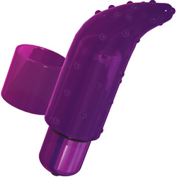 Frisky Finger Massager - G Spot Vibrator, 3 Inch, Purple