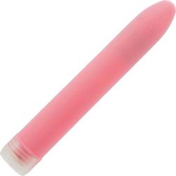 Adam and Eve Velvet Kiss Intimate Vibrator, 6 Inch, Pink