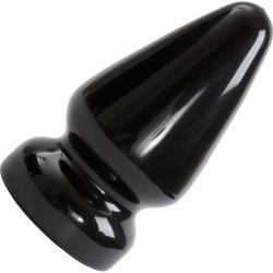 TitanMen Tools Ass Servant Butt Plug, 7.5 Inch, Black
