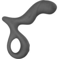 Lust by Jopen L13 Rechargeable Silicone Vibrator, 6 Inch, Gray