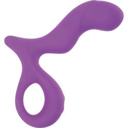 Lust by Jopen L13 Rechargeable Silicone Vibrator, 6 Inch, Purple