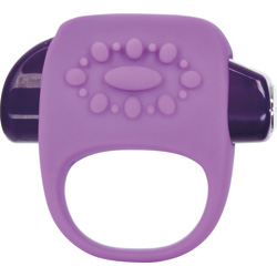 Key by Jopen Halo Vibrating Silicone Cock Ring, Lavender