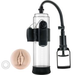 Performance VX4 Vibrating Penis Pump, 9.25 Inch by 2.5 Inch, Black