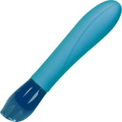 Key by Jopen Ceres Original Silicone Vibrator, 7.5 Inch, Blue