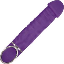 AR Always Ready 10 Function Silicone Pleasure Vibrator, 7.25 Inch, Purple