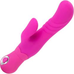 CalExotics Posh Silicone Thumper G Vibrator, 6.5 Inch, Pink