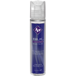 ID Silk Natural Feel Water-Based Premium Personal Lubricant, 1 fl.oz (30 mL)