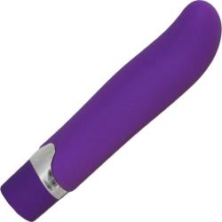 nu Sensuelle Curve 20 Function USB Rechargeable G Spot Vibrator, 5.5 Inch, Purple