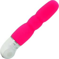 Synergy Big Passione Silicone Personal Vibrator, 8.5 Inch, Pink
