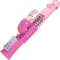Eve`s First Rabbit Vibrator, 9 Inch, Pink