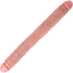 King Cock Thick Double Dildo, 16 Inch, Flesh