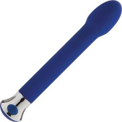 CalExotics 10 Function Risque Tulip Intimate Vibrator, 5.75 Inch, Blue