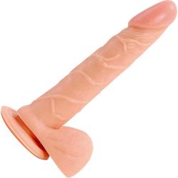 Skinsations Big Boy Realistic Dildo with Suction Mount, 7.5 Inch, Flesh