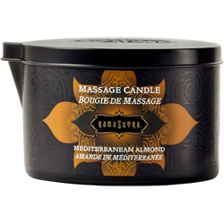 Ignite Massage Candle by Kama Sutra, 6 Oz (170 g), Mediterranean Almond