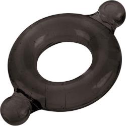 Spartacus Stretch to Fit Elastomer Cock Ring, Black