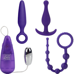 CalExotics Her Anal Kit, Sensual Kit for Women and Couples, Purple