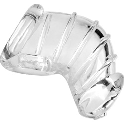 Masters Detained Soft Body Chastity Cage, Clear