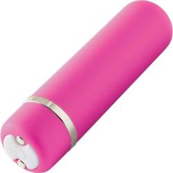 nu Sensuelle Joie 15 Function Rechargeable Bullet Vibrator, 2.5 Inch, Pink