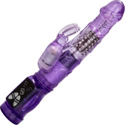 CalExotics Petite Jack Rabbit Waterproof Vibrator, 8 Inch, Purple