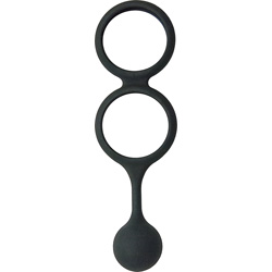 Nasstoys My Cock Ring with Weighted Ball Banger, 1.5 Inch, Black